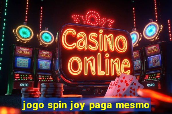 jogo spin joy paga mesmo